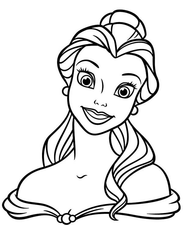 600x736 Selfie Of Princess Belle Coloring Pages Coloring Sun