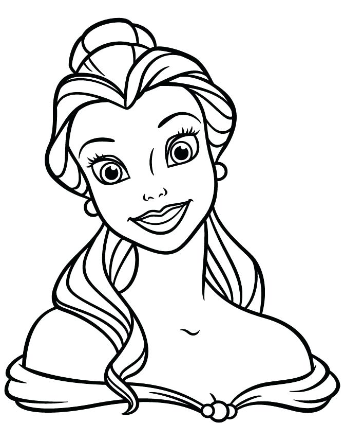 670x822 Belle Princess Para Colorear Images Of Wonderful Princess