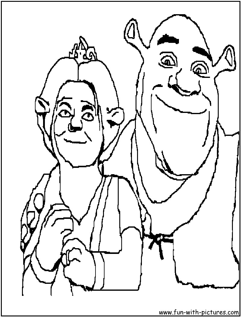 800x1050 Princess Fiona Coloring Pages For Kids Printable Free Coloing