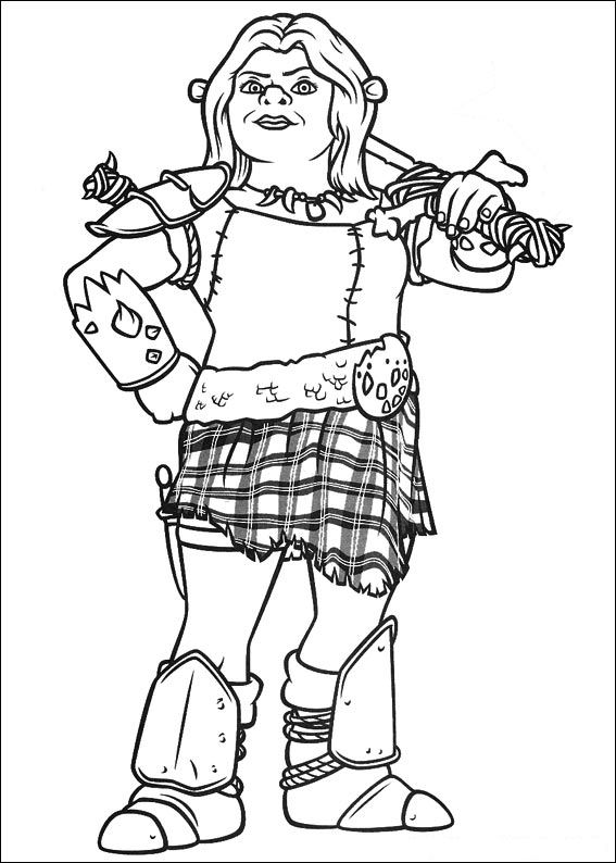 567x794 Shrek Coloring Pages Pdf Coloring Pages Of Shrek Print Color