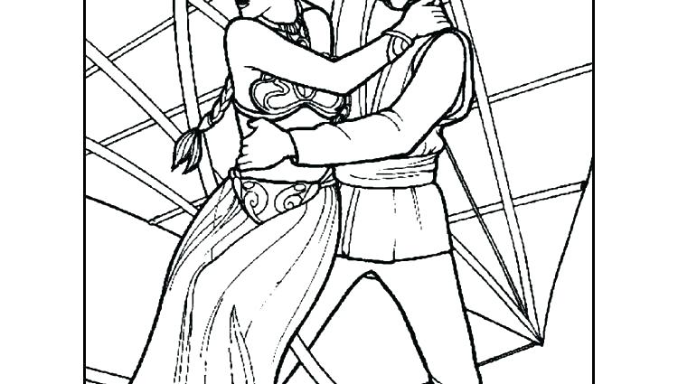 750x425 Cool Princess Leia Coloring Pages