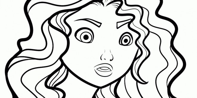 660x330 Disney Brave Merida Coloring Pages Bebo Pandco