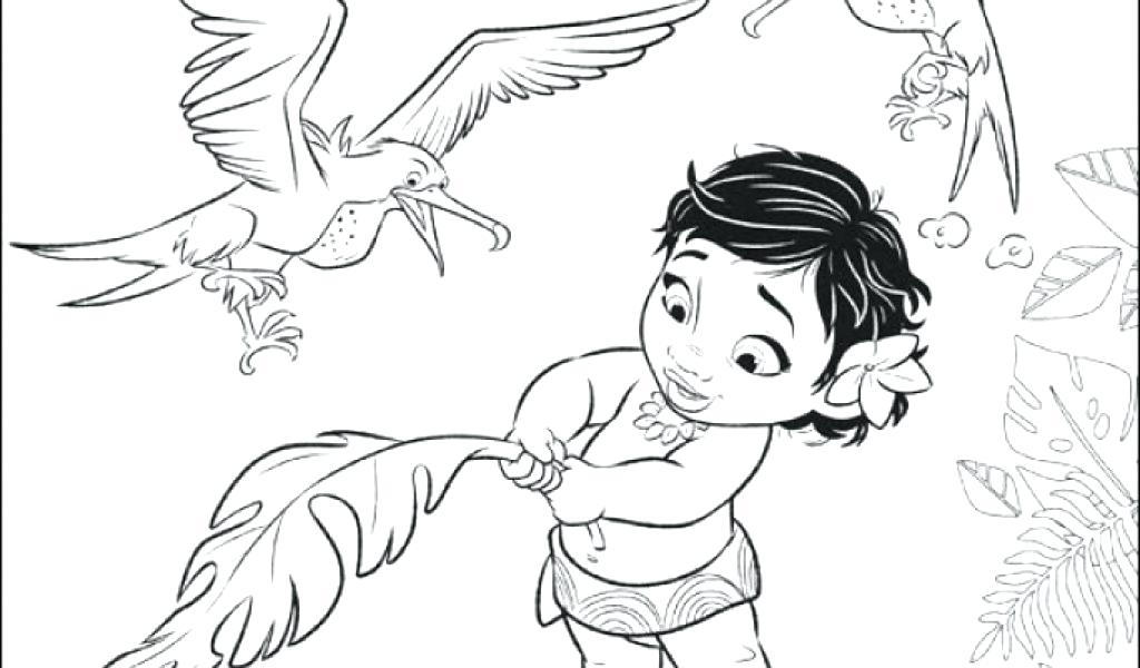 1024x600 Free Moana Coloring Pages And Free Coloring Pages Images Coloring