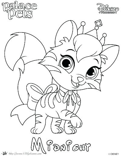 400x517 Pet Coloring Pages Princess Palace Pets Coloring Pages Free