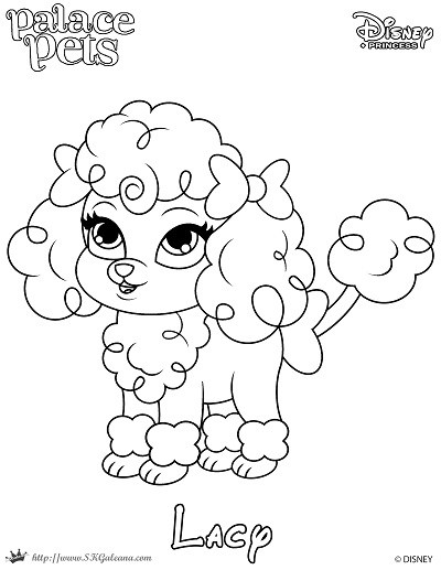 400x517 Princess Palace Pet Coloring Page Of Lacy Skgaleana