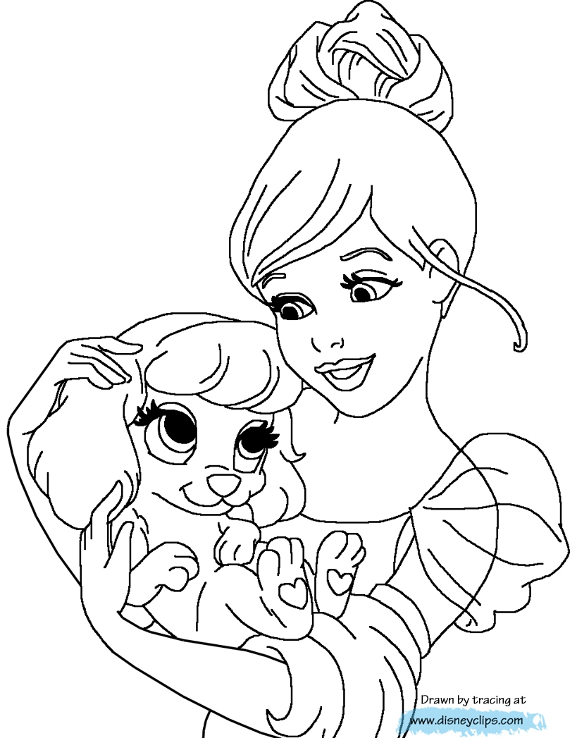 819x1047 Princess Palace Pets Coloring Pages Beautiful Princess Palace Pets
