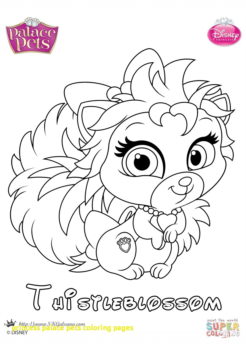 857x1200 Princess Palace Pets Coloring Pages With Thistleblossom Princess