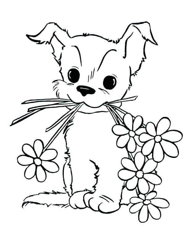 618x757 Princess Puppy Coloring Pages