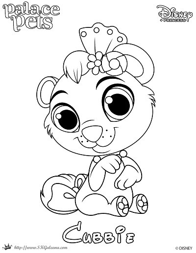 400x517 Disney's Princess Palace Pets Free Coloring Pages And Printables