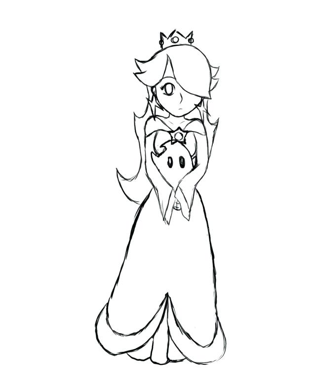 640x785 Rosalina Coloring Pages All Images From Collection Coloring Page