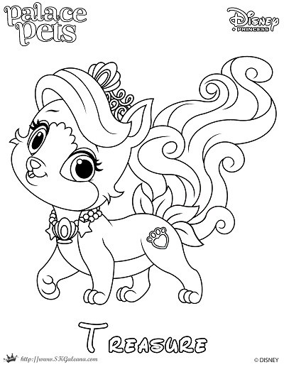 400x517 Princess Palace Pet Coloring Page Of Treasure Skgaleana