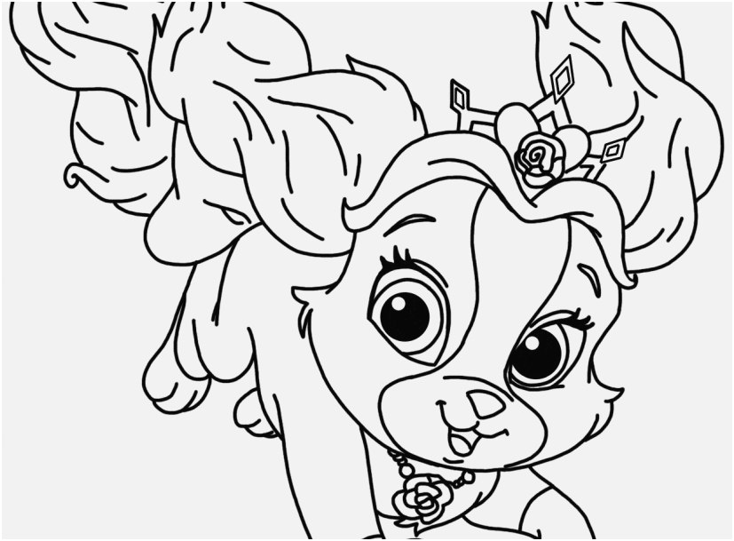827x609 Princess Palace Pets Coloring Pages Capture Princess Palace Pets