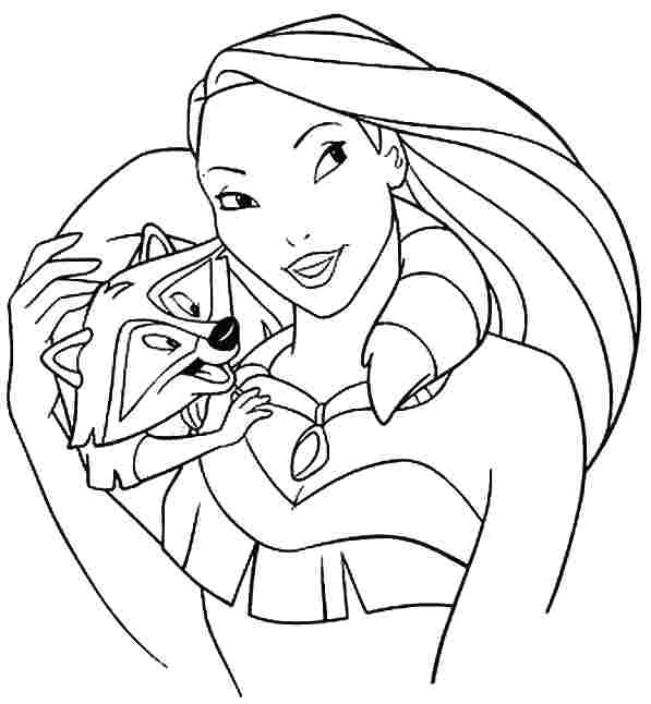 597x646 Pocahontas Coloring Pages Nice Princess Coloring Pages Princess
