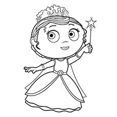 230x230 Princess Presto At Super Why Coloring Pages