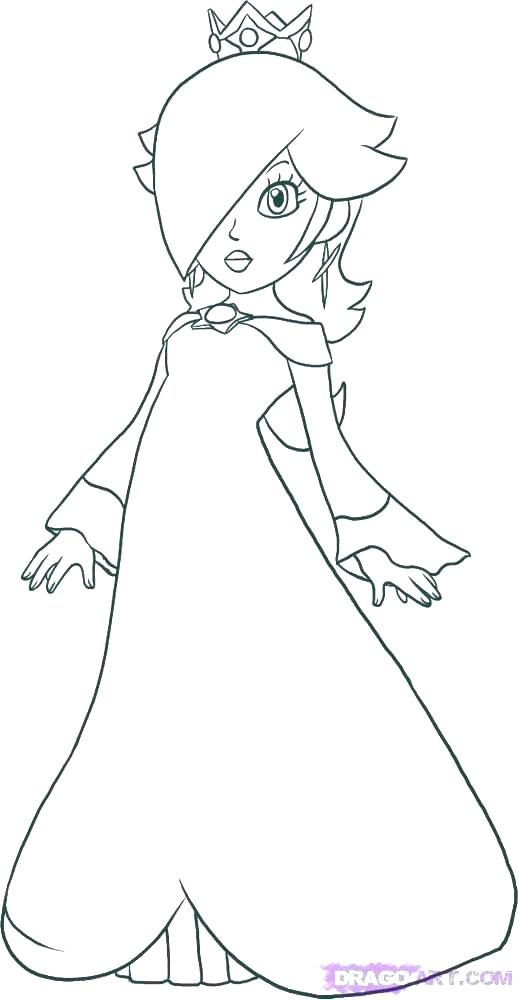 518x1000 Rosalina Coloring Pages Interesting Princess Coloring Pages Print