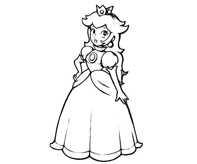 640x533 Princess Rosalina Coloring Pages Vanda