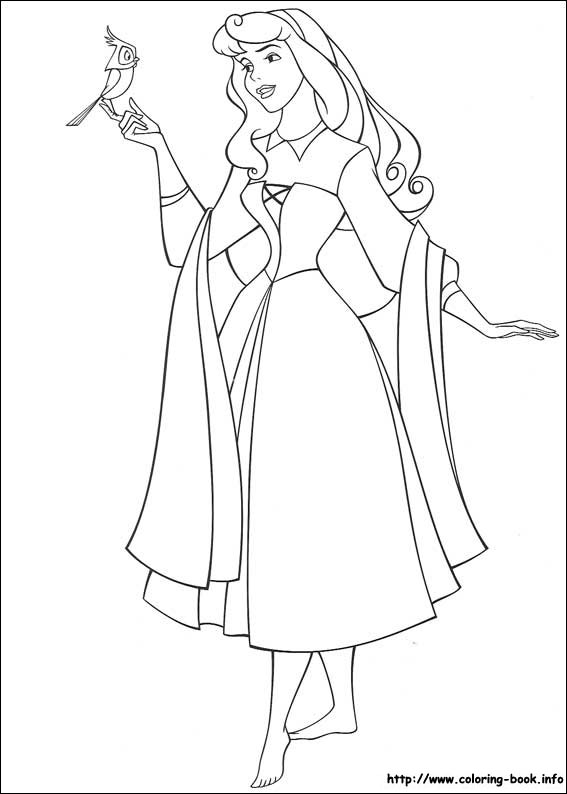 567x794 Sleeping On Disney Princess Coloring Pages Beauty