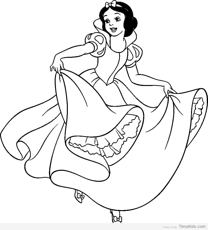 871x963 Httptimykidssnow White Coloring Pages Freehtml Colorings Snow