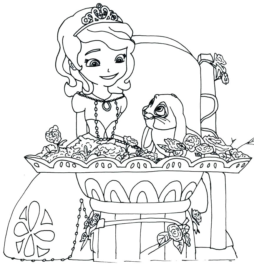 863x896 Sofia The First Coloring Sheet Brexitbook Club