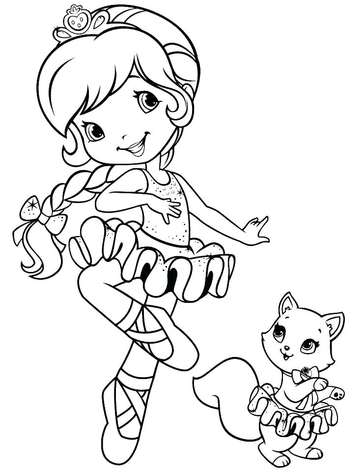741x960 Strawberry Shortcake And Friends Coloring Pages Strawberry