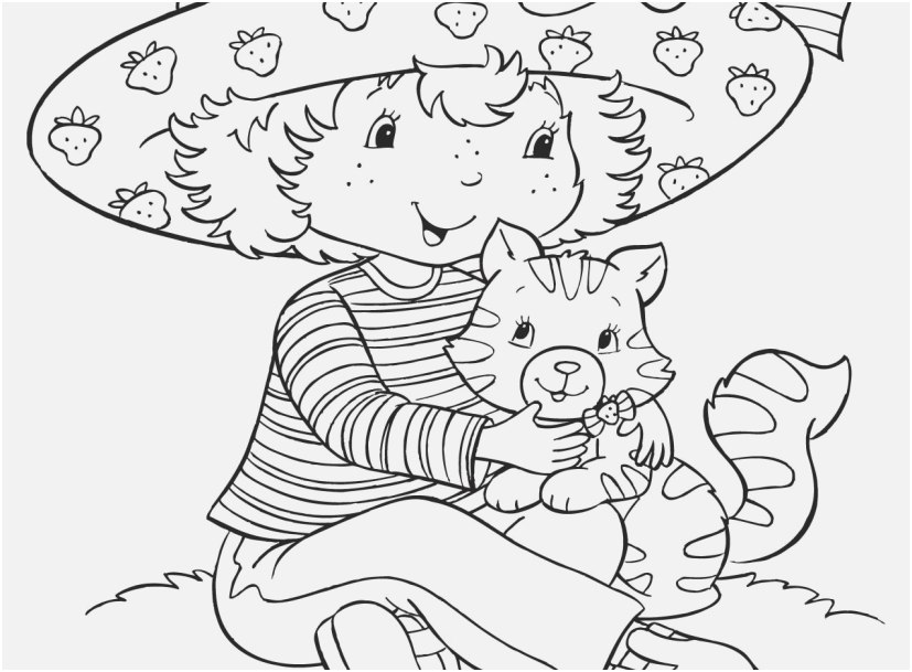 827x609 Strawberry Shortcake Coloring Pages Portraits Strawberry Shortcake