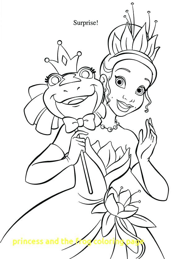 600x834 Princess And The Frog Coloring Pages Princess And The Frog