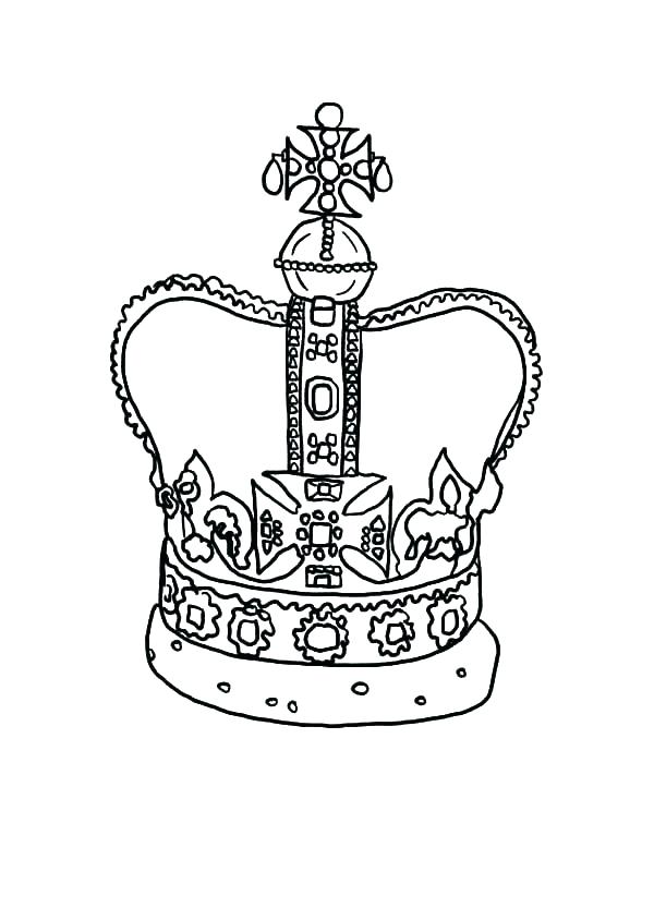 600x844 Princess Crown Coloring Page Princess Crown Coloring Page Crown