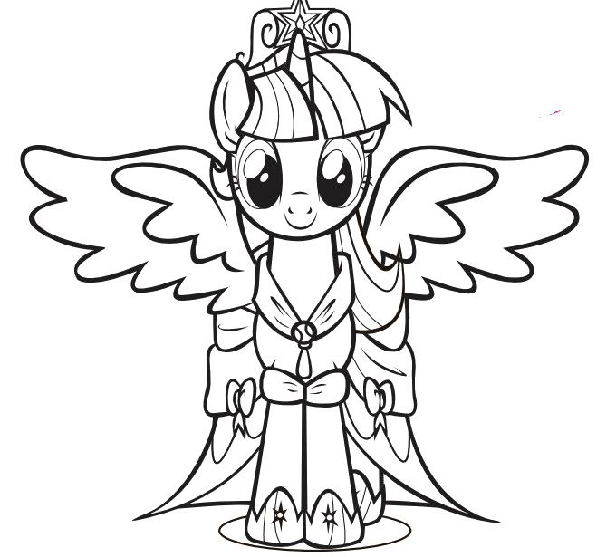 680x615 My Little Pony A Nice Necklace Coloring Pages
