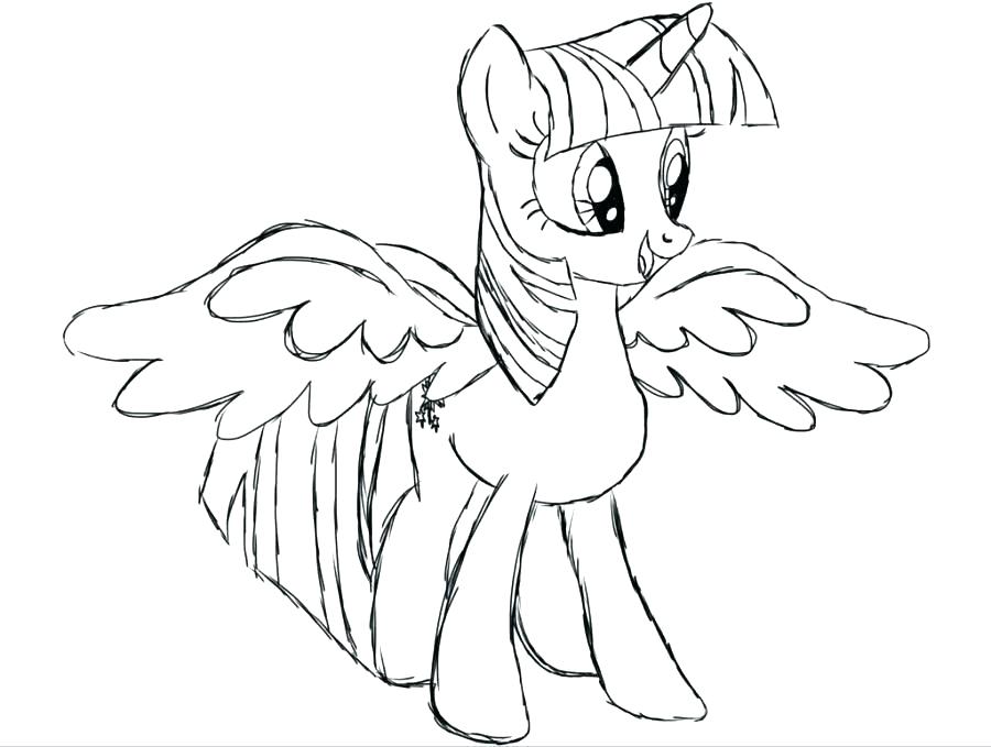 900x679 Twilight Sparkle Coloring Page Together With Coloring Pages My