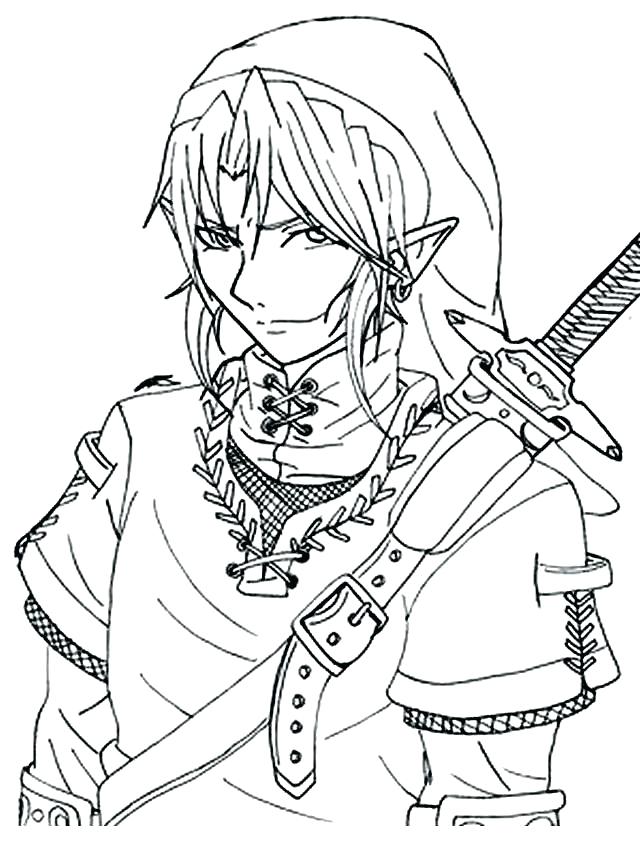 640x860 Mesmerizing Zelda Coloring Pages Coloring Pages Full Size