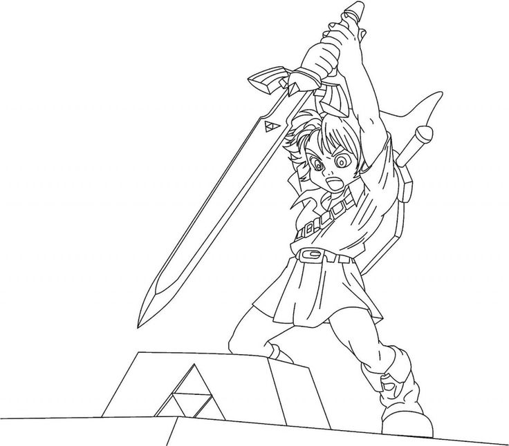 736x646 Best Legend Of Zelda Coloring Pages Images On Zelda