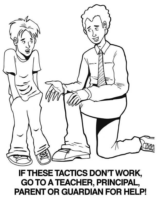 618x800 Bullying Coloring Pages Free Printable Coloring Worksheets