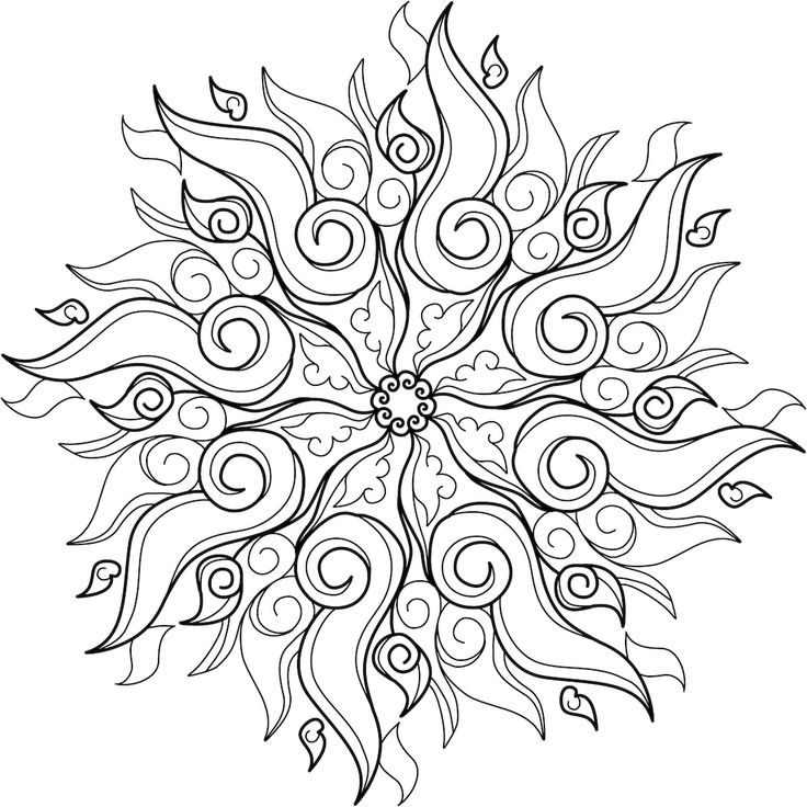 736x736 Best Printable Mandalas To Color