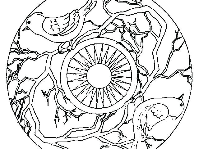 640x480 Mandalas Coloring Pages Free Mandala Coloring Pages To Print