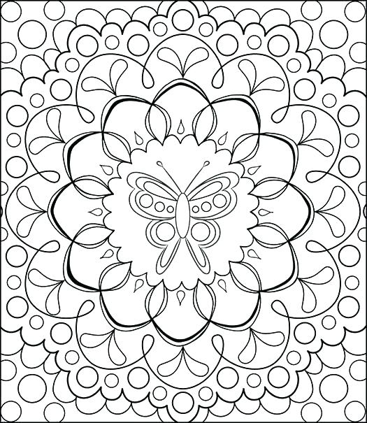 525x605 Free Printable Coloring Sheets
