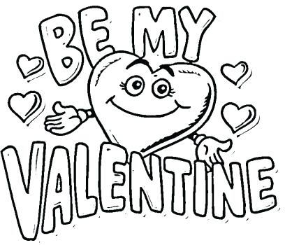 408x350 Valentines Day Coloring Pages For Adults Perspective Valentines