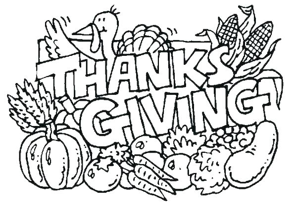 600x433 Free Printable Turkey Coloring Pages Coloring