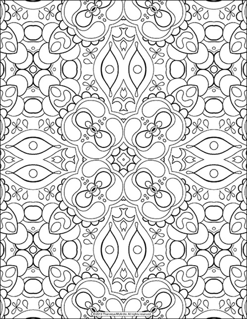 792x1024 Adult Coloring Page