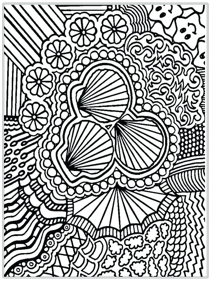 736x981 Printable Christmas Coloring Pages For Adults