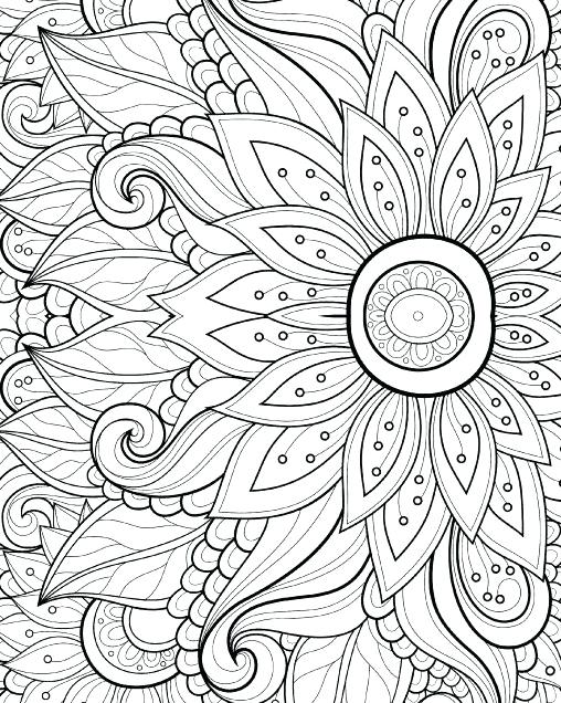 508x636 Printable Adult Coloring Pages Paisley