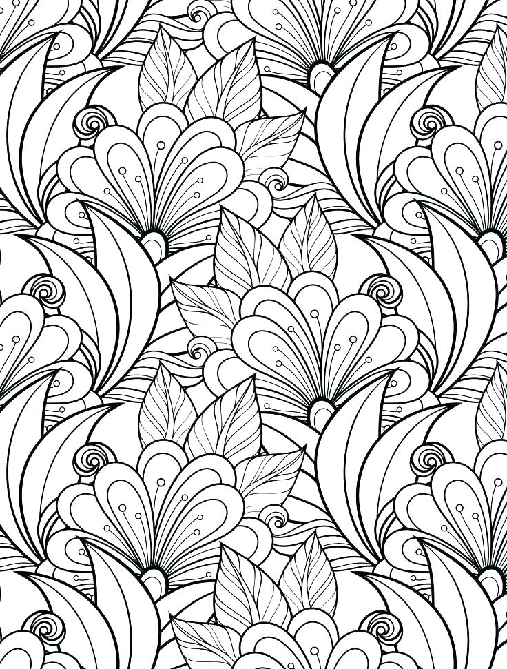 736x971 Coloring Pages Of Flowers As Well As Adult Coloring Pages Flowers
