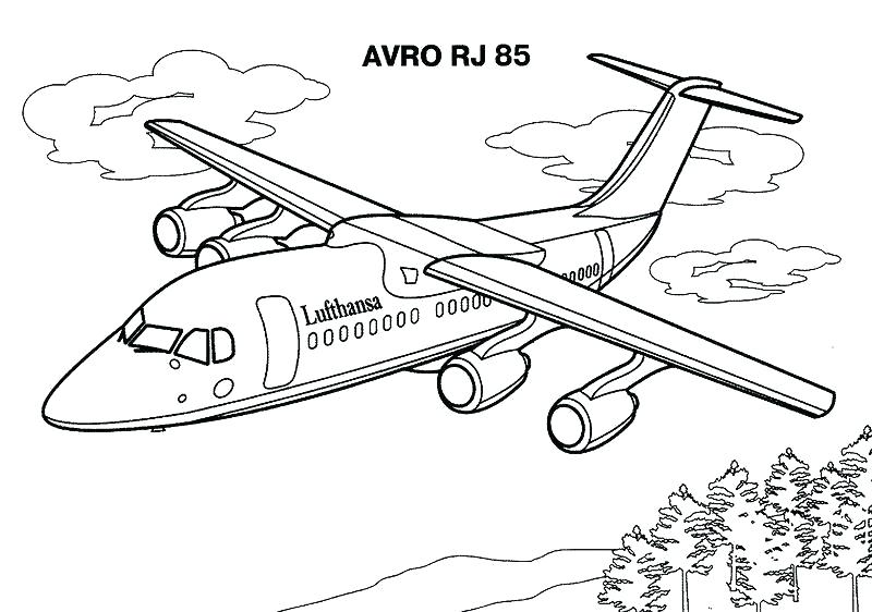 800x562 Printable Airplane Coloring Pages Airplane Coloring Pages To Print