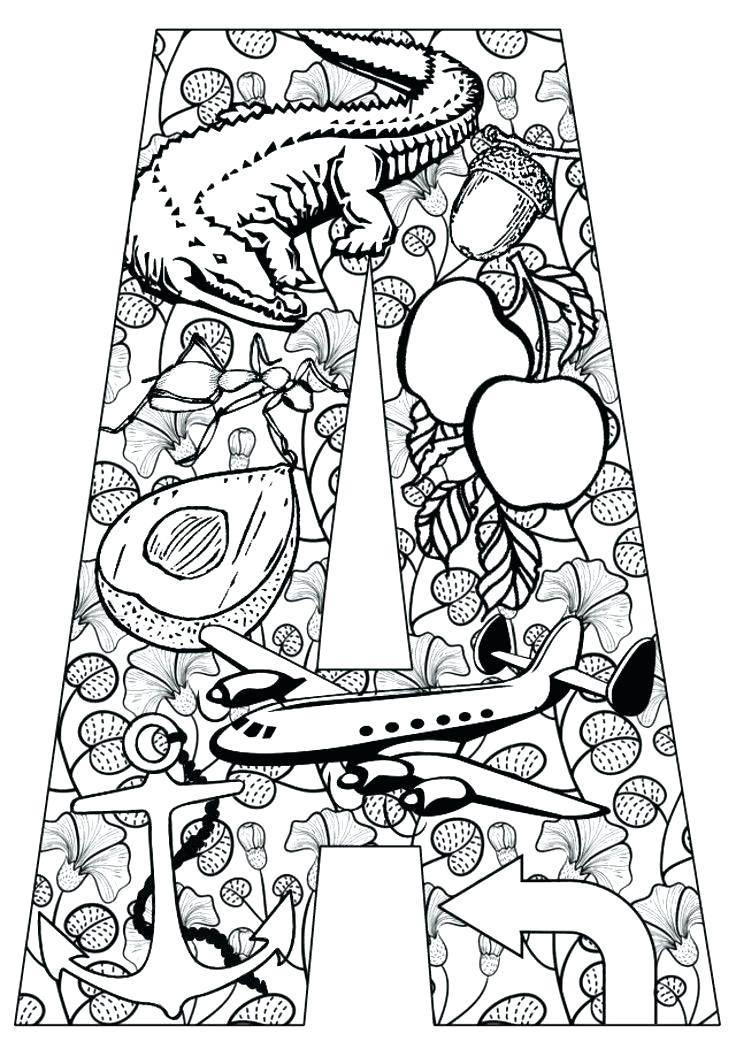 736x1049 Abc Printable Coloring Pages Printable Alphabet Coloring Pages
