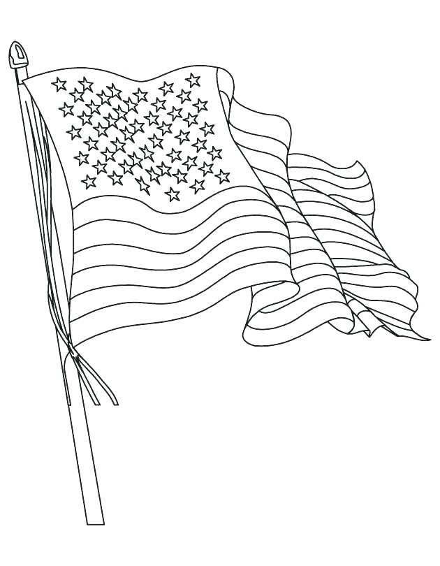 630x810 Flag On Independence Day Coloring Page Download Print South