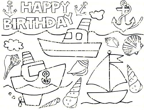 501x386 Anchor Coloring Page