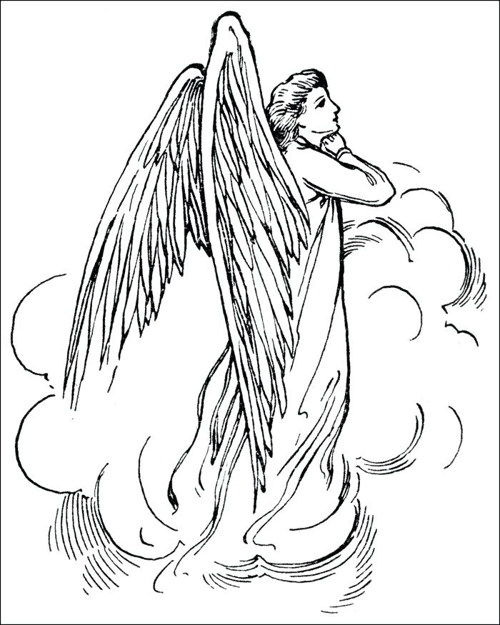 700x875 Angel Coloring Pages Printable Free Angel Coloring Pages Coloring