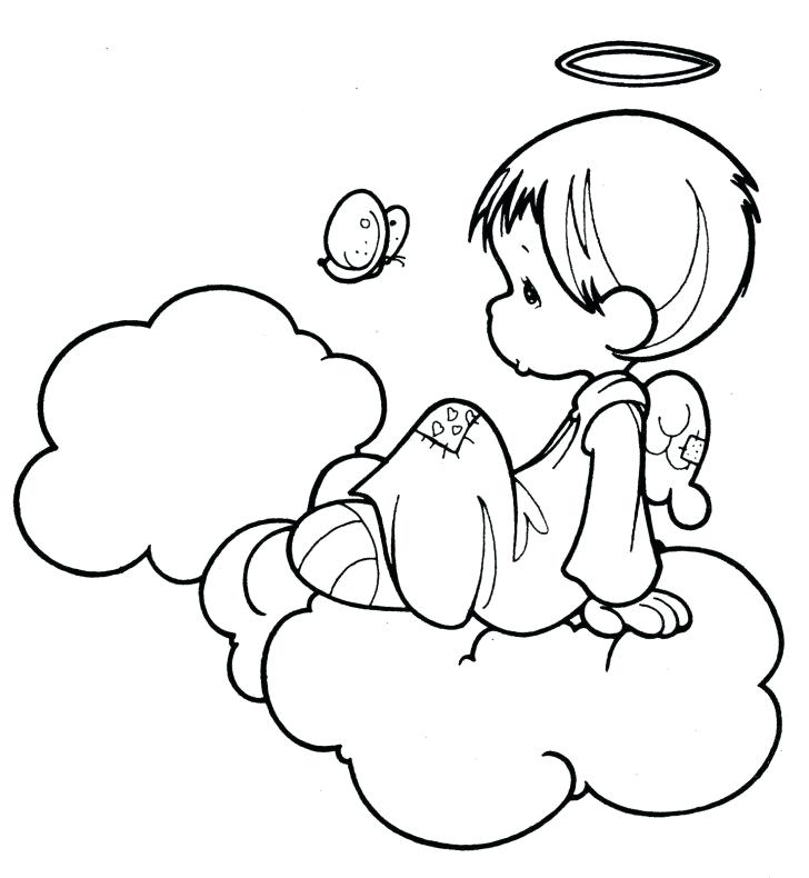 728x790 Anime Angel Coloring Pages Incredible Ideas Printable Angel