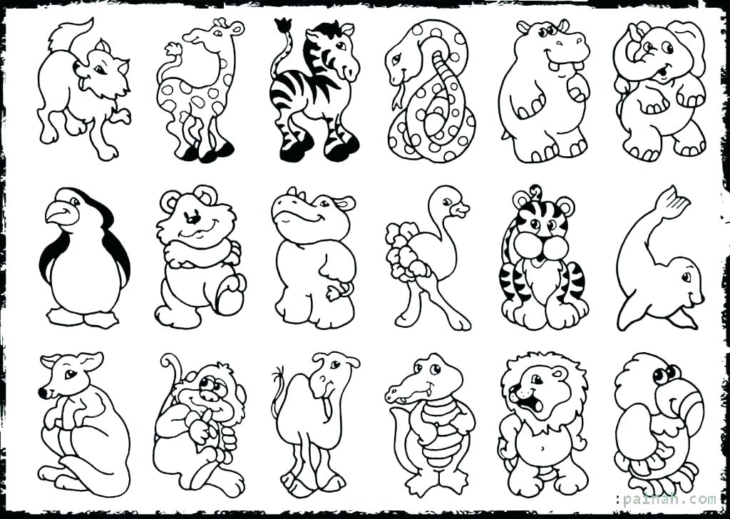 1024x728 Jungle Animal Coloring Pages Pretty Jungle Animals Coloring Pages