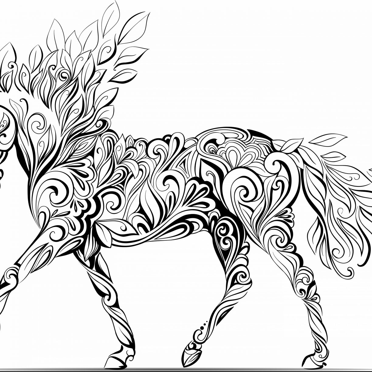 1224x1224 Coloringerapy For Seniors Pages Adults Printable Pdf Art Book