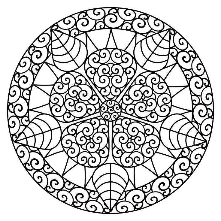 736x736 Therapy Coloring Pages Adult Coloring Pages Mandala Mandala